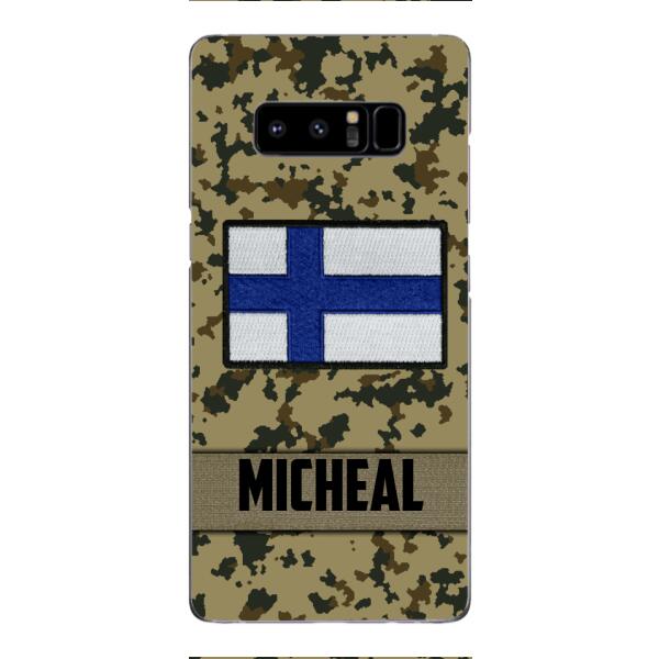 Personalized Finland Soldier Phone Case OCT-LN07