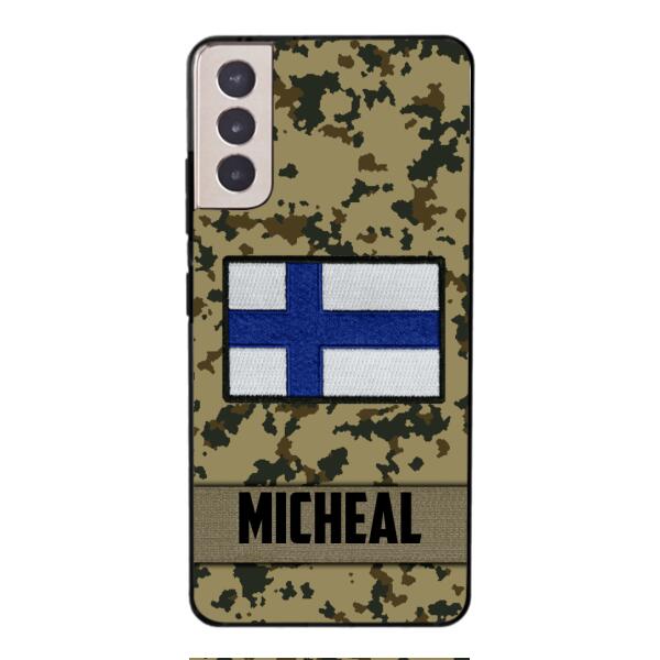 Personalized Finland Soldier Phone Case OCT-LN07