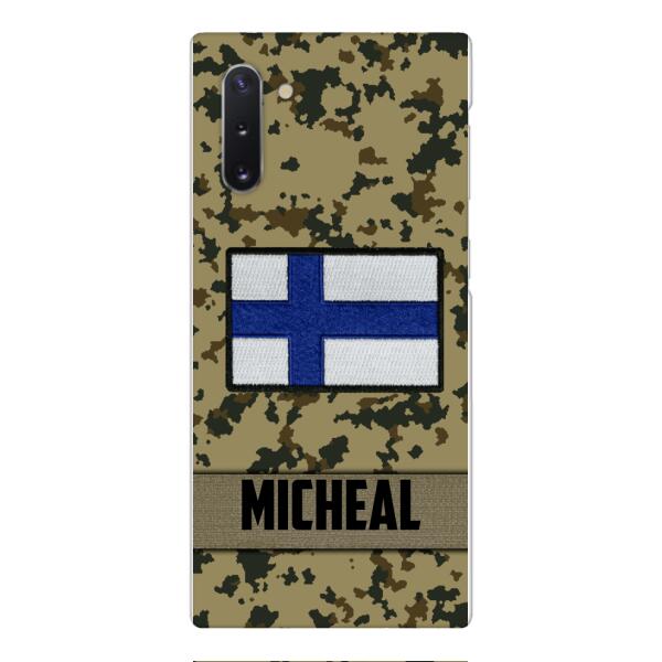 Personalized Finland Soldier Phone Case OCT-LN07