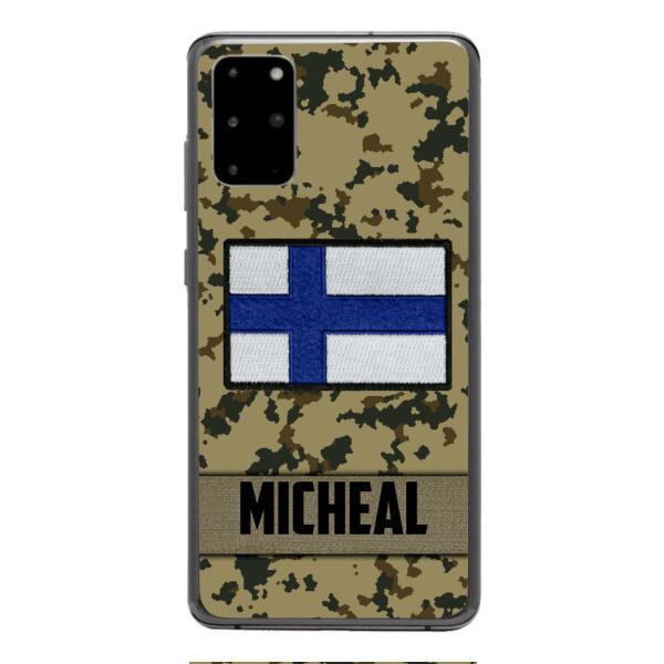 Personalized Finland Soldier Phone Case OCT-LN07