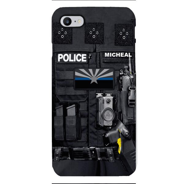 Personalized Arizona Police Phone Case OCT-MA07