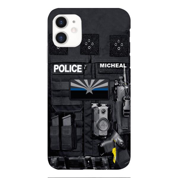 Personalized Arizona Police Phone Case OCT-MA07