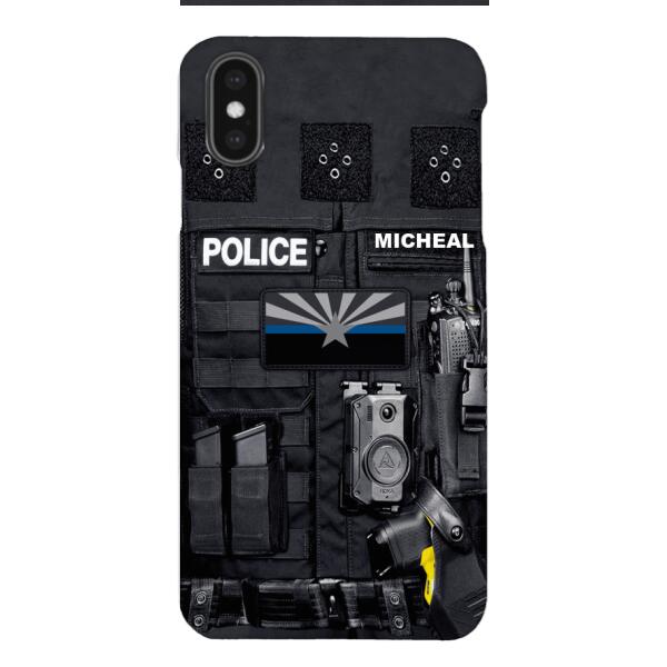 Personalized Arizona Police Phone Case OCT-MA07