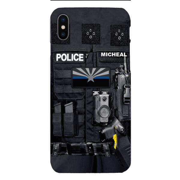 Personalized Arizona Police Phone Case OCT-MA07
