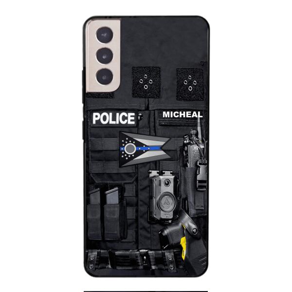 Personalized Ohio Police Phone Case OCT-MA07