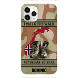 Personalized Norway Veteran Phone Case OCT-DT09
