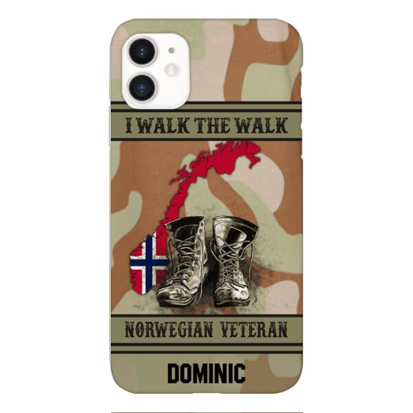 Personalized Norway Veteran Phone Case OCT-DT09