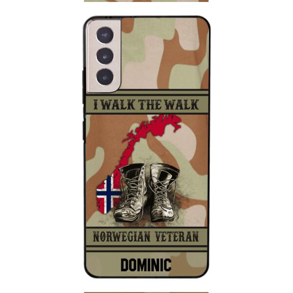 Personalized Norway Veteran Phone Case OCT-DT09