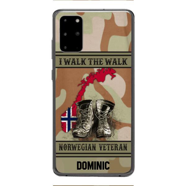 Personalized Norway Veteran Phone Case OCT-DT09