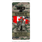 Personalized Canadian Veteran Phone Case OCT-MA10