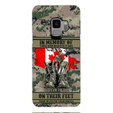 Personalized Canadian Veteran Phone Case OCT-MA10