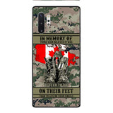 Personalized Canadian Veteran Phone Case OCT-MA10