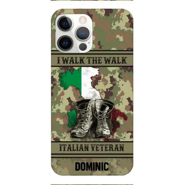 Personalized Italian Veteran Phone Case OCT-DT14