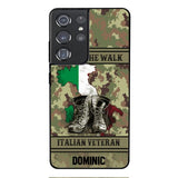 Personalized Italian Veteran Phone Case OCT-DT14