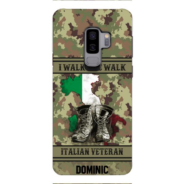 Personalized Italian Veteran Phone Case OCT-DT14