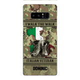 Personalized Italian Veteran Phone Case OCT-DT14