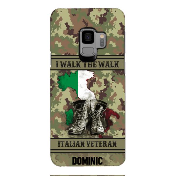 Personalized Italian Veteran Phone Case OCT-DT14