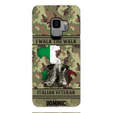 Personalized Italian Veteran Phone Case OCT-DT14