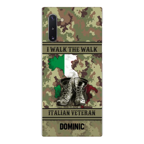 Personalized Italian Veteran Phone Case OCT-DT14