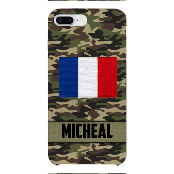 Personalized France Soldier Phone Case OCT-LN14