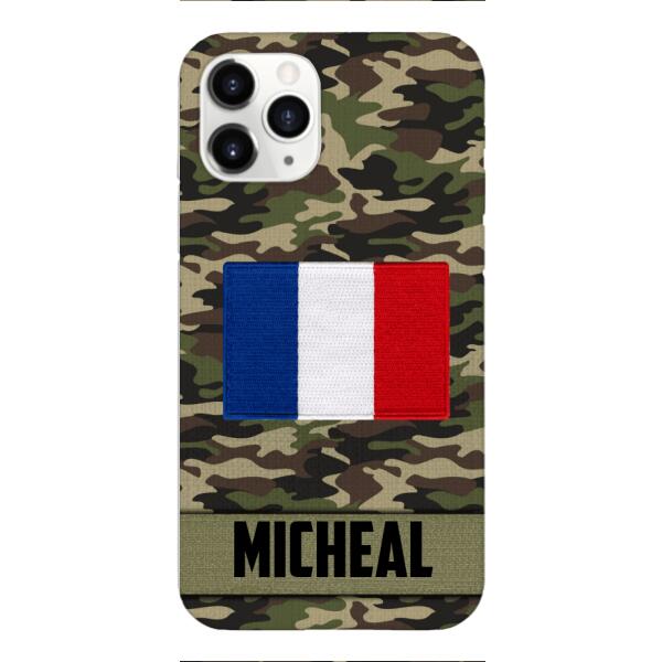 Personalized France Soldier Phone Case OCT-LN14