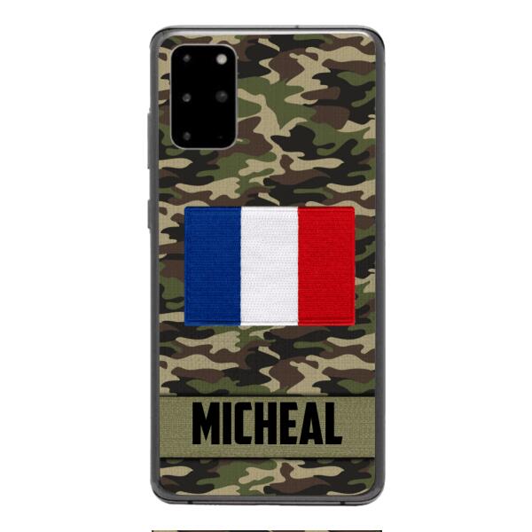 Personalized France Soldier Phone Case OCT-LN14
