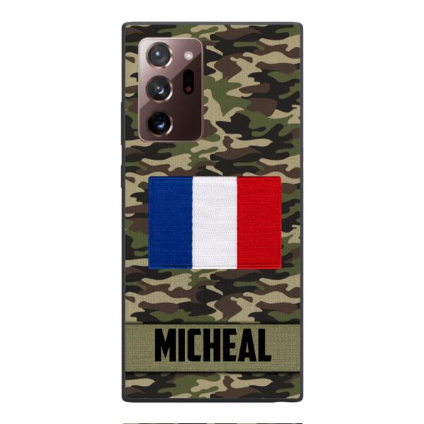 Personalized France Soldier Phone Case OCT-LN14