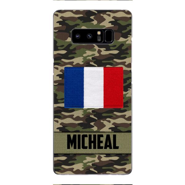 Personalized France Soldier Phone Case OCT-LN14