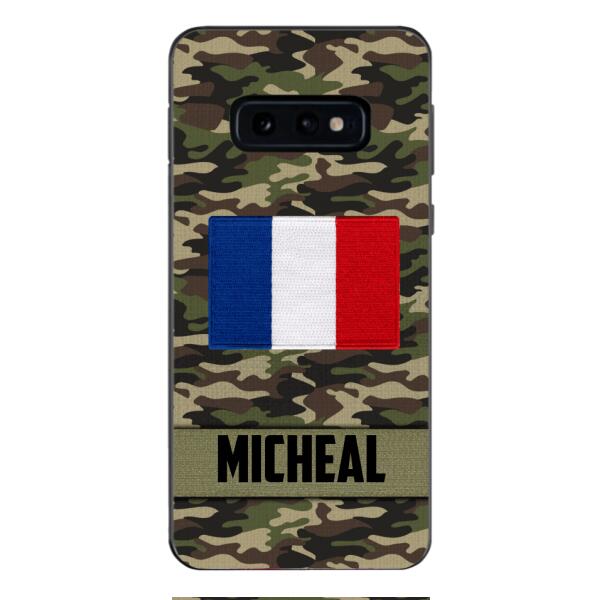 Personalized France Soldier Phone Case OCT-LN14
