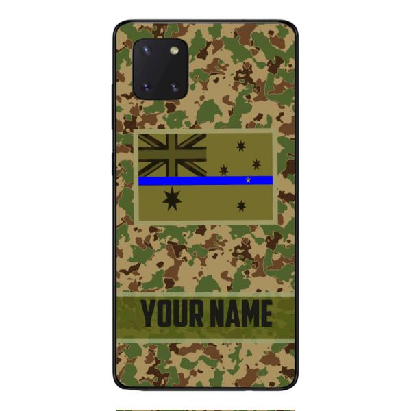 Personalized Australian Thin Blue Line Phone Case OCT-QH18