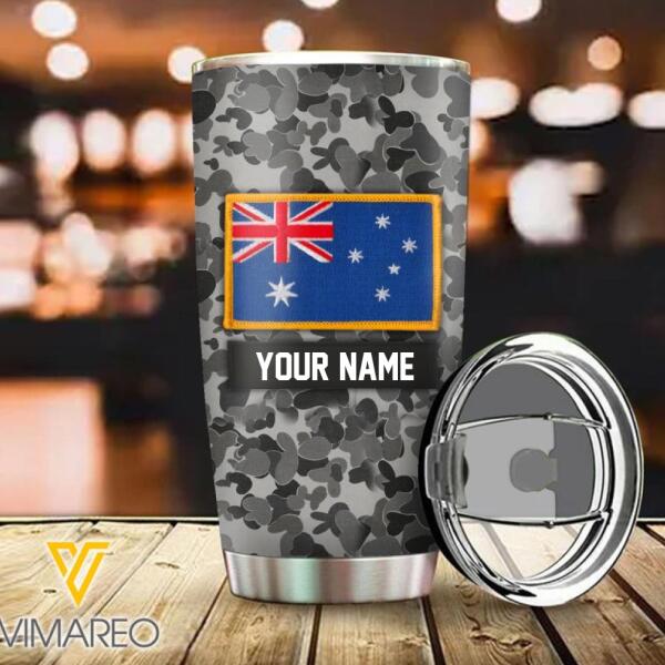 Personalized Australian Soldier Tumbler OCT-MQ19