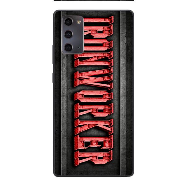 Personalized Ironworker Phone Case OCT-HQ19