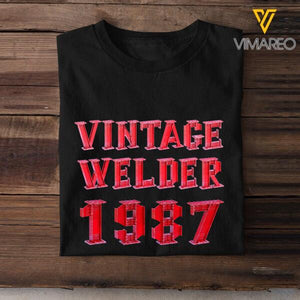 Personalized Welder Tshirt Printed OCT-LN20