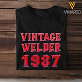 Personalized Welder Tshirt Printed OCT-LN20
