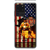 Personalized U.S Firefighter Phone Case OCT-HQ21