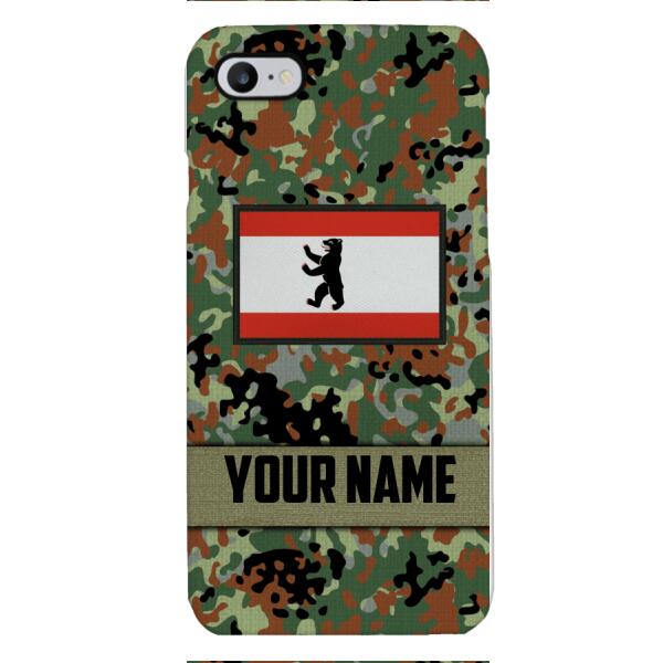 Personalized Berlin Camo Phone Case OCT-LN21