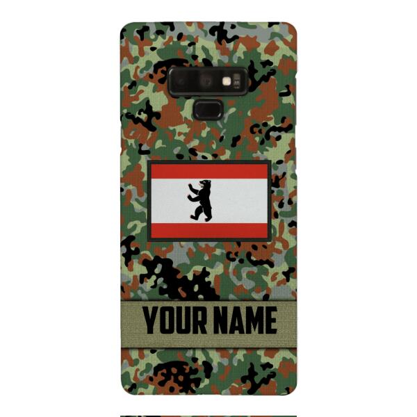 Personalized Berlin Camo Phone Case OCT-LN21