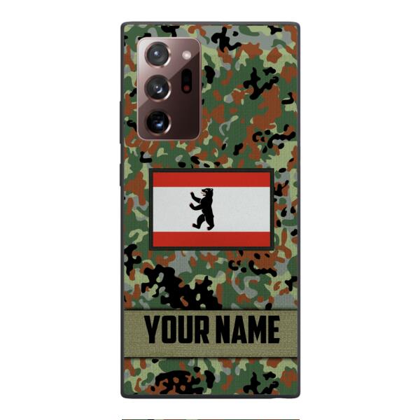 Personalized Berlin Camo Phone Case OCT-LN21