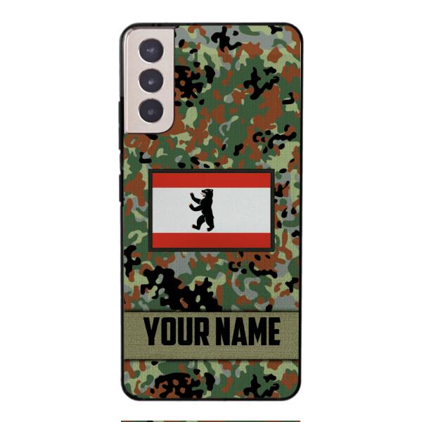 Personalized Berlin Camo Phone Case OCT-LN21