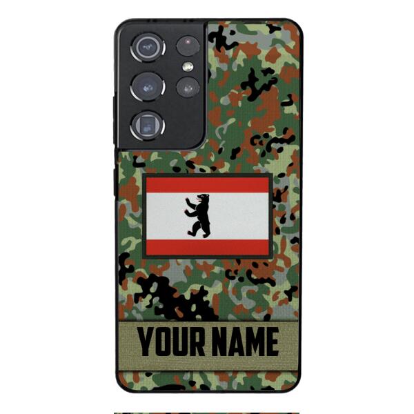 Personalized Berlin Camo Phone Case OCT-LN21