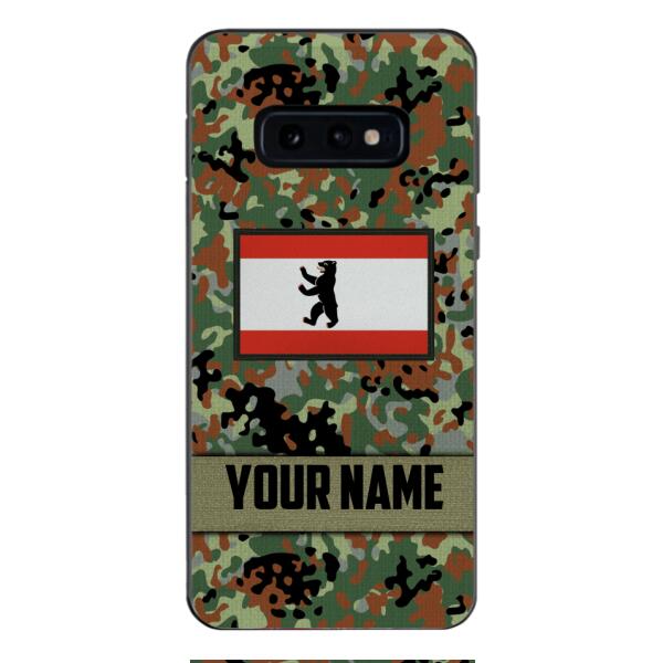 Personalized Berlin Camo Phone Case OCT-LN21