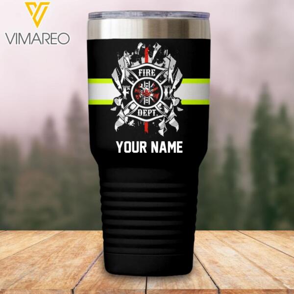 Personalized Firefighter Tumbler OCT-HQ21