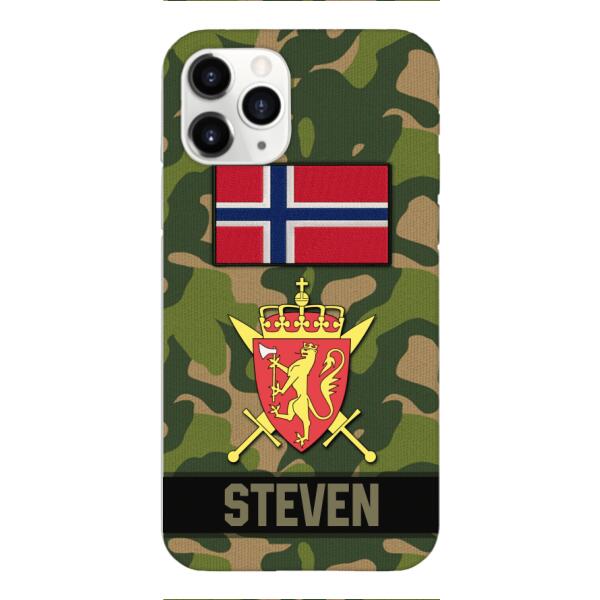 Personalized Norway Soldier Phone Case OCT-DT26
