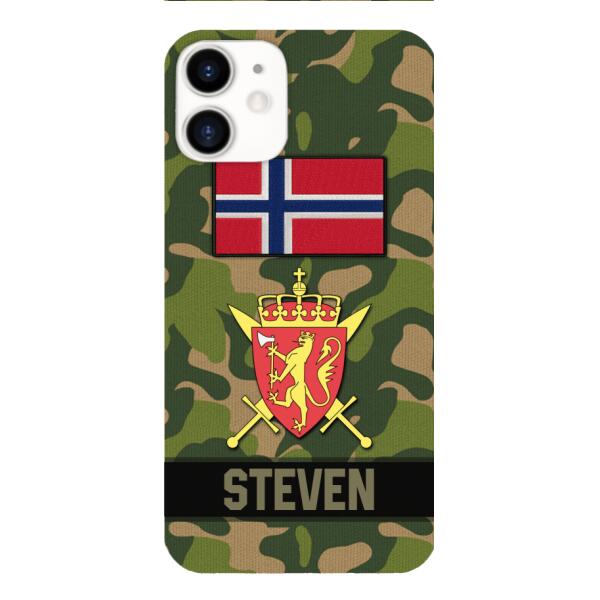 Personalized Norway Soldier Phone Case OCT-DT26