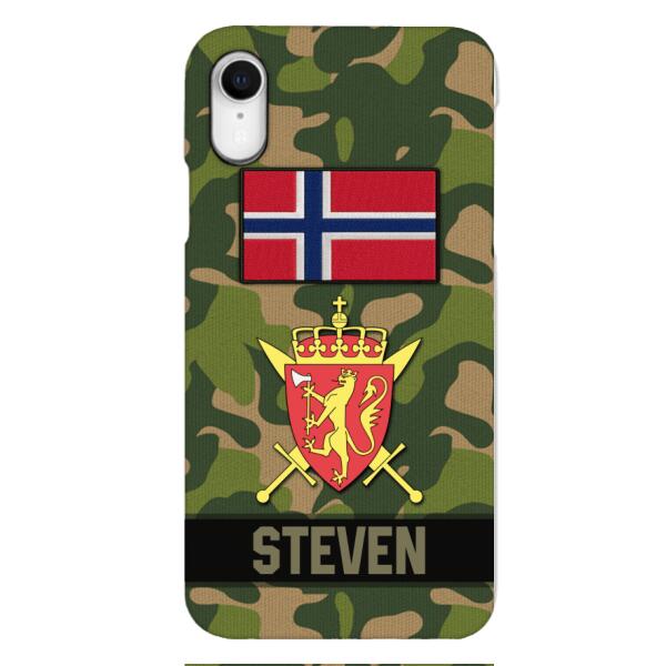 Personalized Norway Soldier Phone Case OCT-DT26