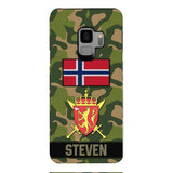 Personalized Norway Soldier Phone Case OCT-DT26