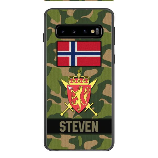 Personalized Norway Soldier Phone Case OCT-DT26