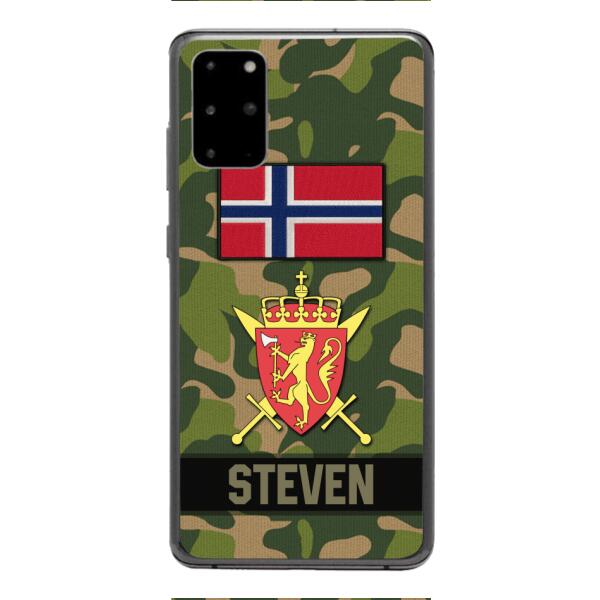 Personalized Norway Soldier Phone Case OCT-DT26