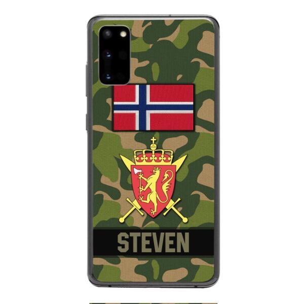 Personalized Norway Soldier Phone Case OCT-DT26