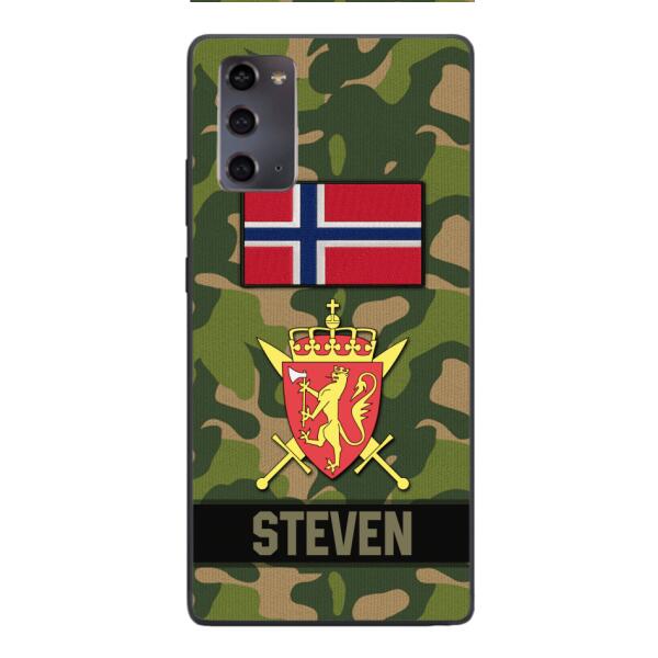 Personalized Norway Soldier Phone Case OCT-DT26